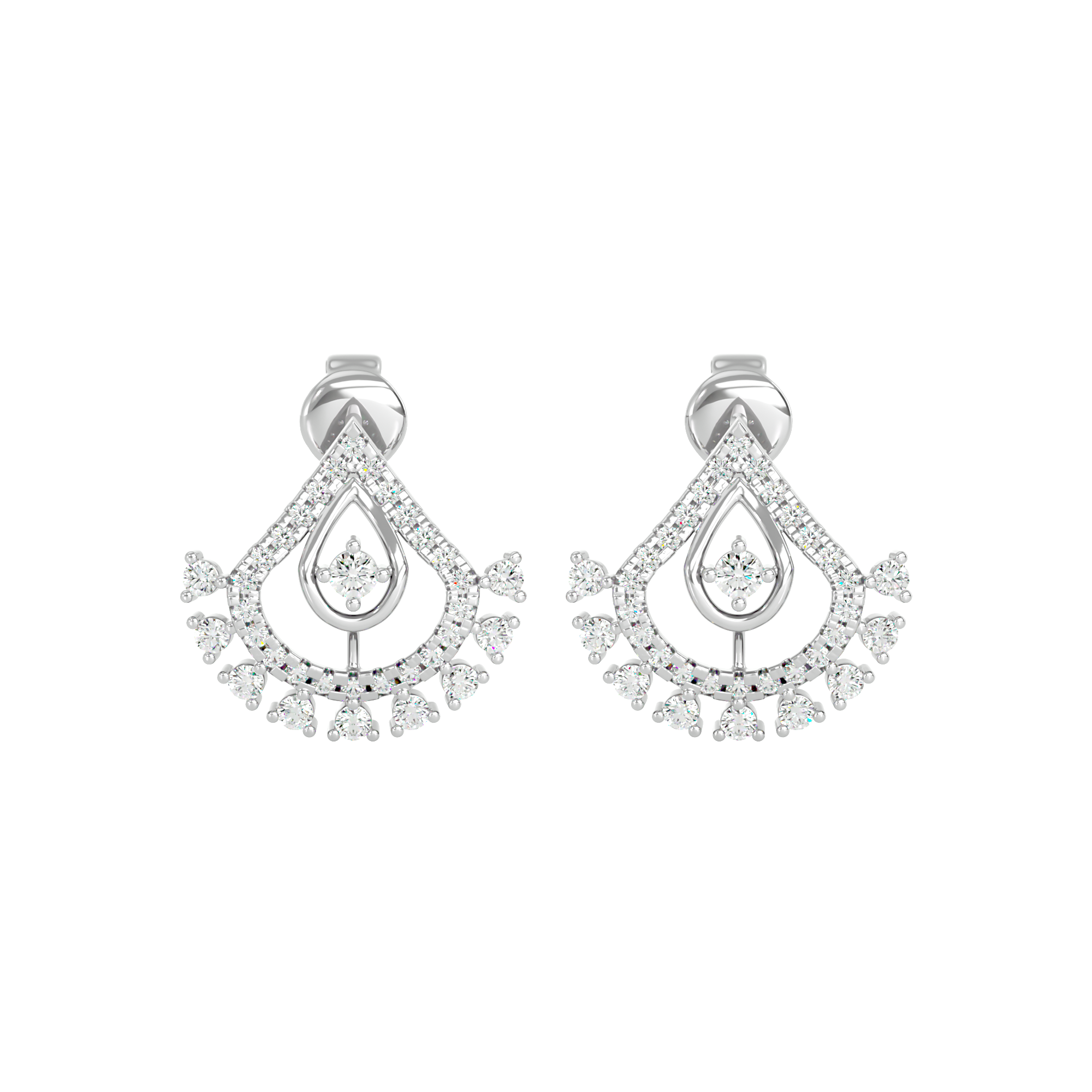 Peacock Grace Earrings