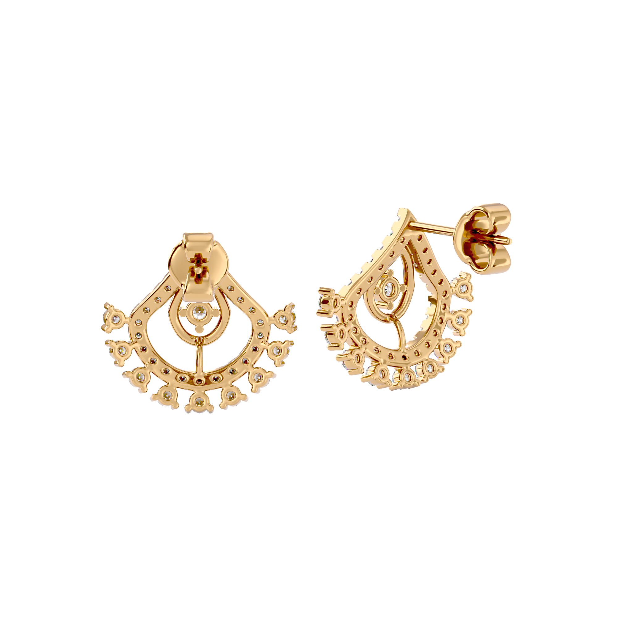 Peacock Grace Earrings