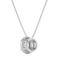 Aurelian Spark Pendant - 1 ct round diamond