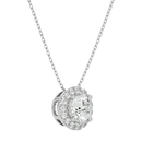 Aurelian Spark Pendant - 1 ct round diamond