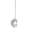 Aurelian Spark Pendant - 1 ct round diamond