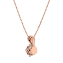 Stellar Gaze Pendant - 1 ct round