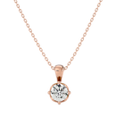Stellar Gaze Pendant - 1 ct round