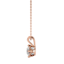 Stellar Gaze Pendant - 1 ct round