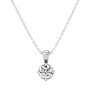 Stellar Gaze Pendant - 1 ct round