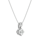 Stellar Gaze Pendant - 1 ct round