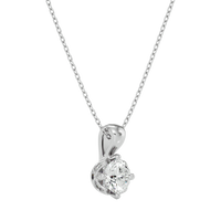 Stellar Gaze Pendant - 1 ct round