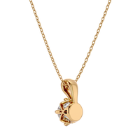 Stellar Gaze Pendant - 1 ct round