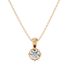 Stellar Gaze Pendant - 1 ct round