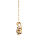 Stellar Gaze Pendant - 1 ct round