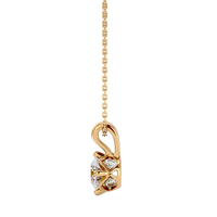 Stellar Gaze Pendant - 1 ct round