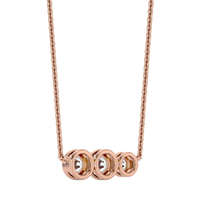 Trio Link Necklace