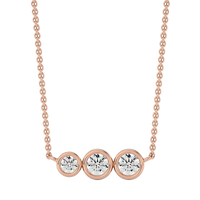 Trio Link Necklace