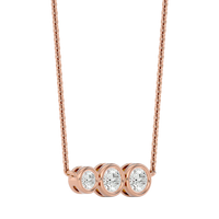 Trio Link Necklace