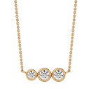 Trio Link Necklace