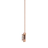 Celestial Halo Pendant - 1 ct emerald