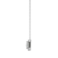 Celestial Halo Pendant - 1 ct emerald
