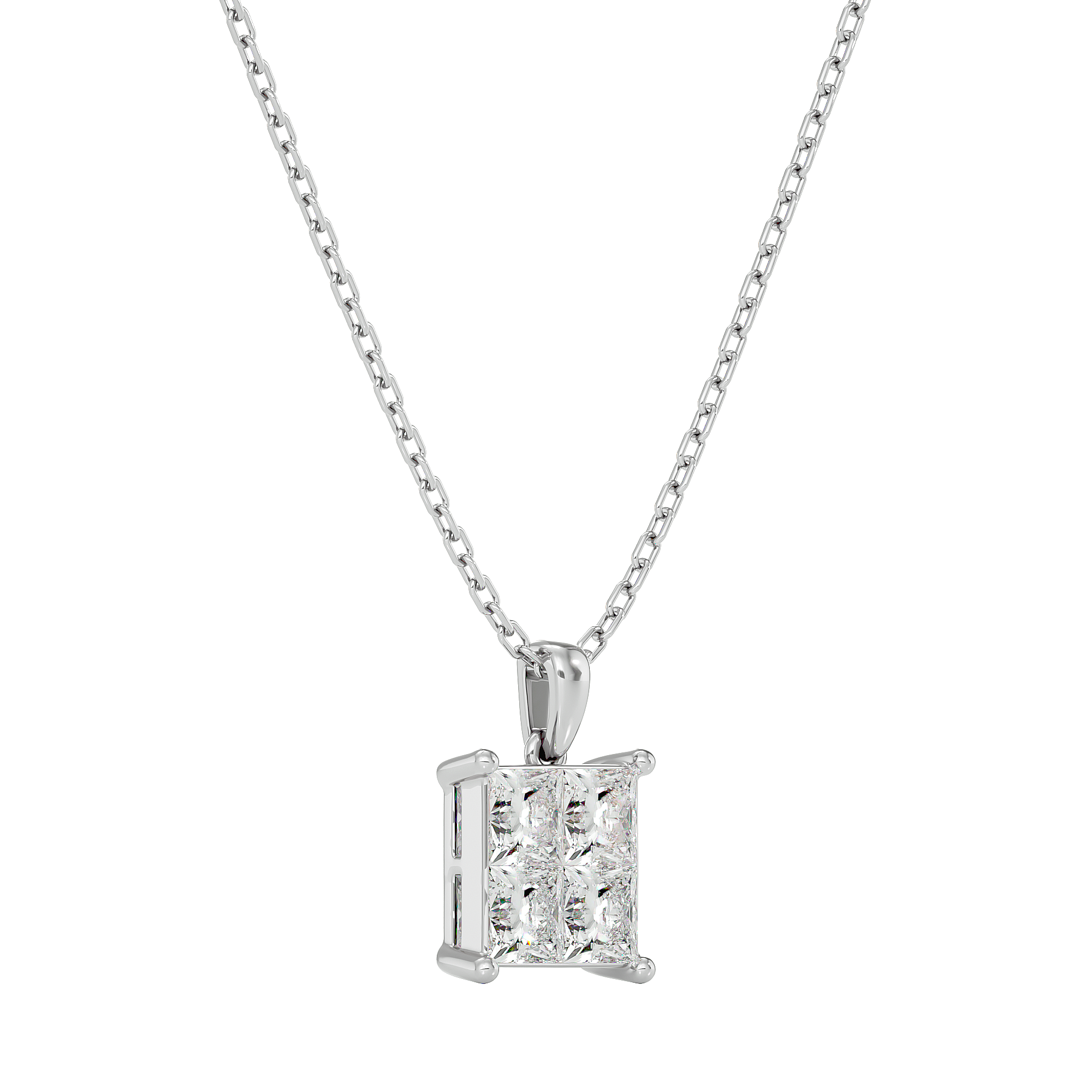 Clarity Cross Pendant