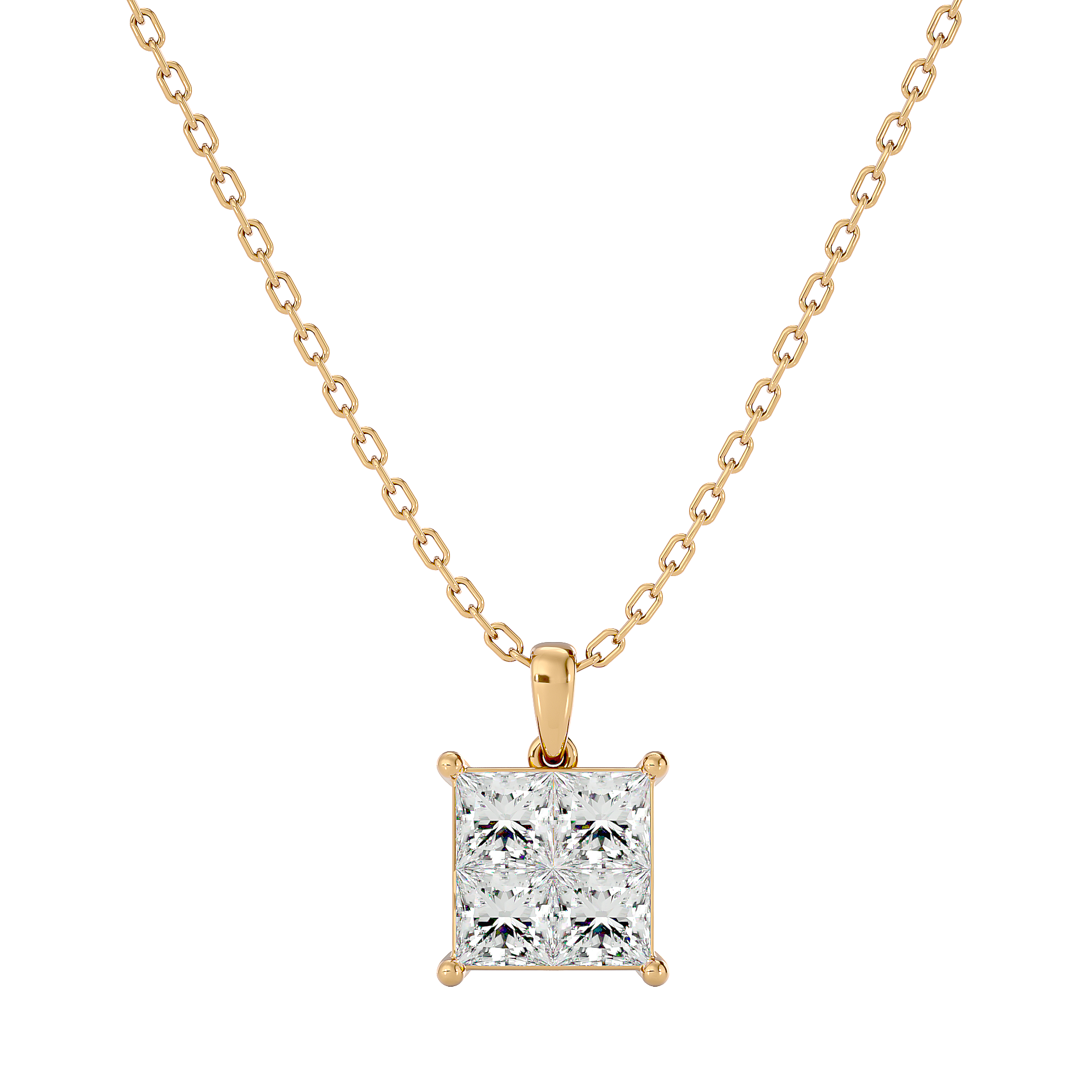 Clarity Cross Pendant