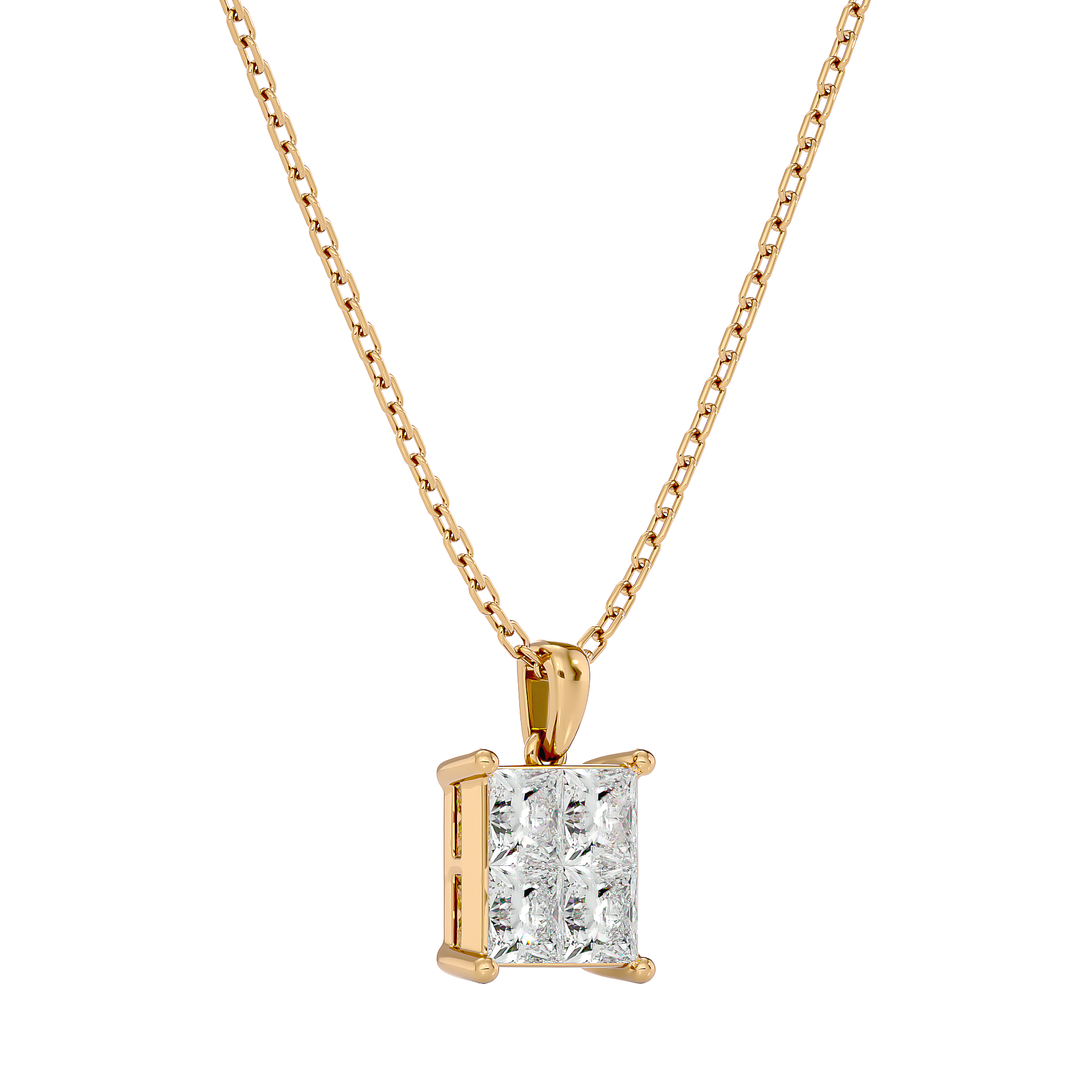 Clarity Cross Pendant