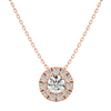 Celestial Core Pendant - 0.5ct round