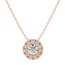 Celestial Core Pendant - 0.5ct round