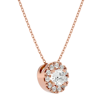 Celestial Core Pendant - 0.5ct round