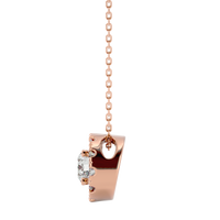 Celestial Core Pendant - 0.5ct round