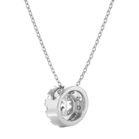 Celestial Core Pendant - 0.5ct round