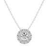 Celestial Core Pendant - 0.5ct round