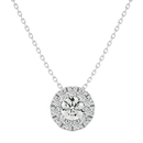 Celestial Core Pendant - 0.5ct round