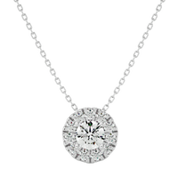 Celestial Core Pendant - 0.5ct round