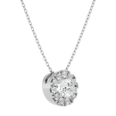 Celestial Core Pendant - 0.5ct round