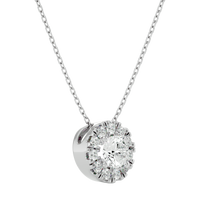 Celestial Core Pendant - 0.5ct round