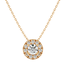 Celestial Core Pendant - 0.5ct round