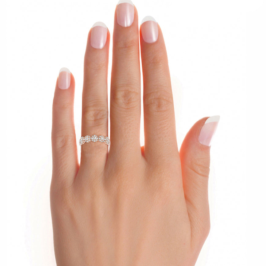 Luminous Bloom Ring