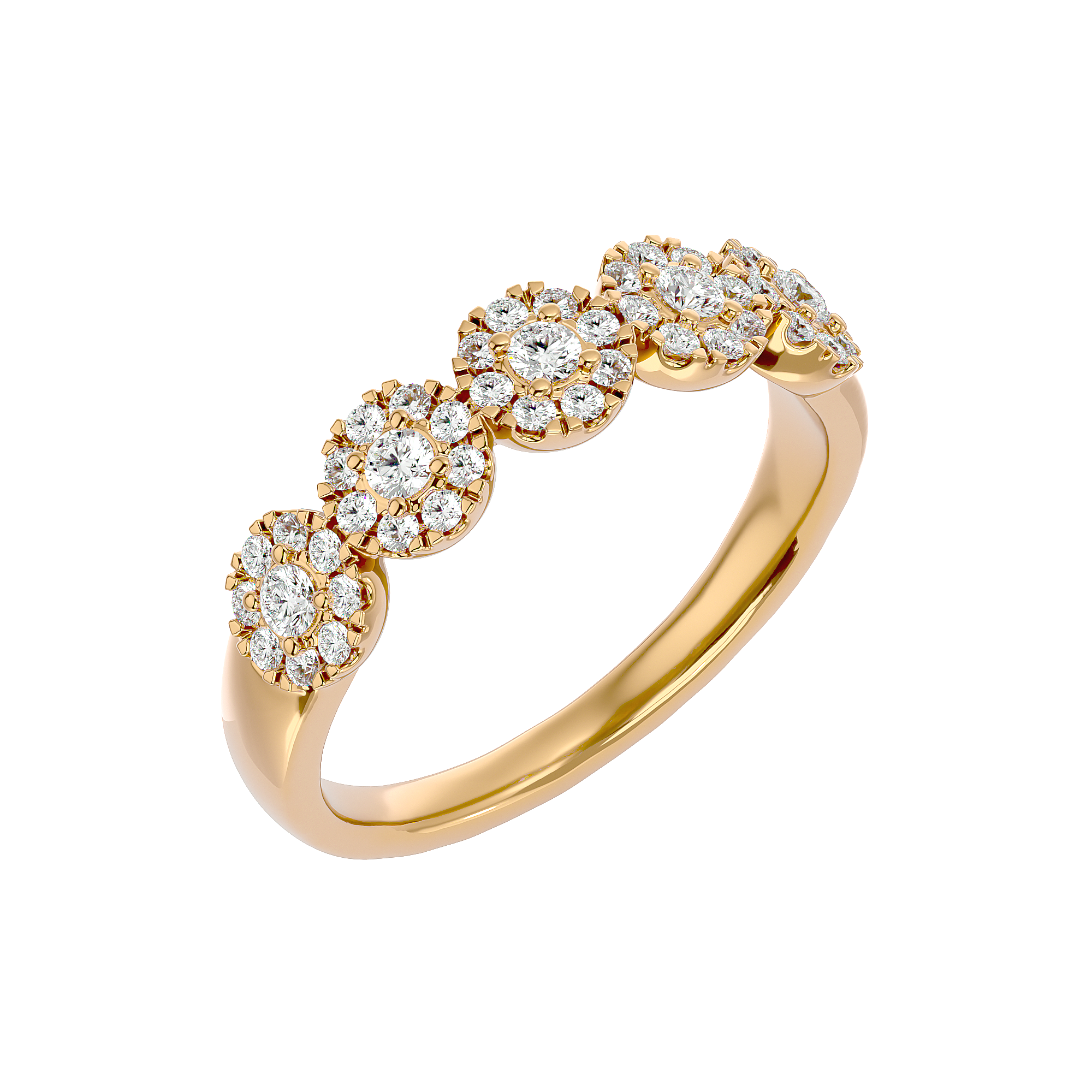Luminous Bloom Ring