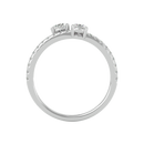 Twin Spark Elegance Ring