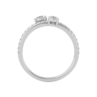 Twin Spark Elegance Ring