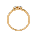 Twin Spark Elegance Ring