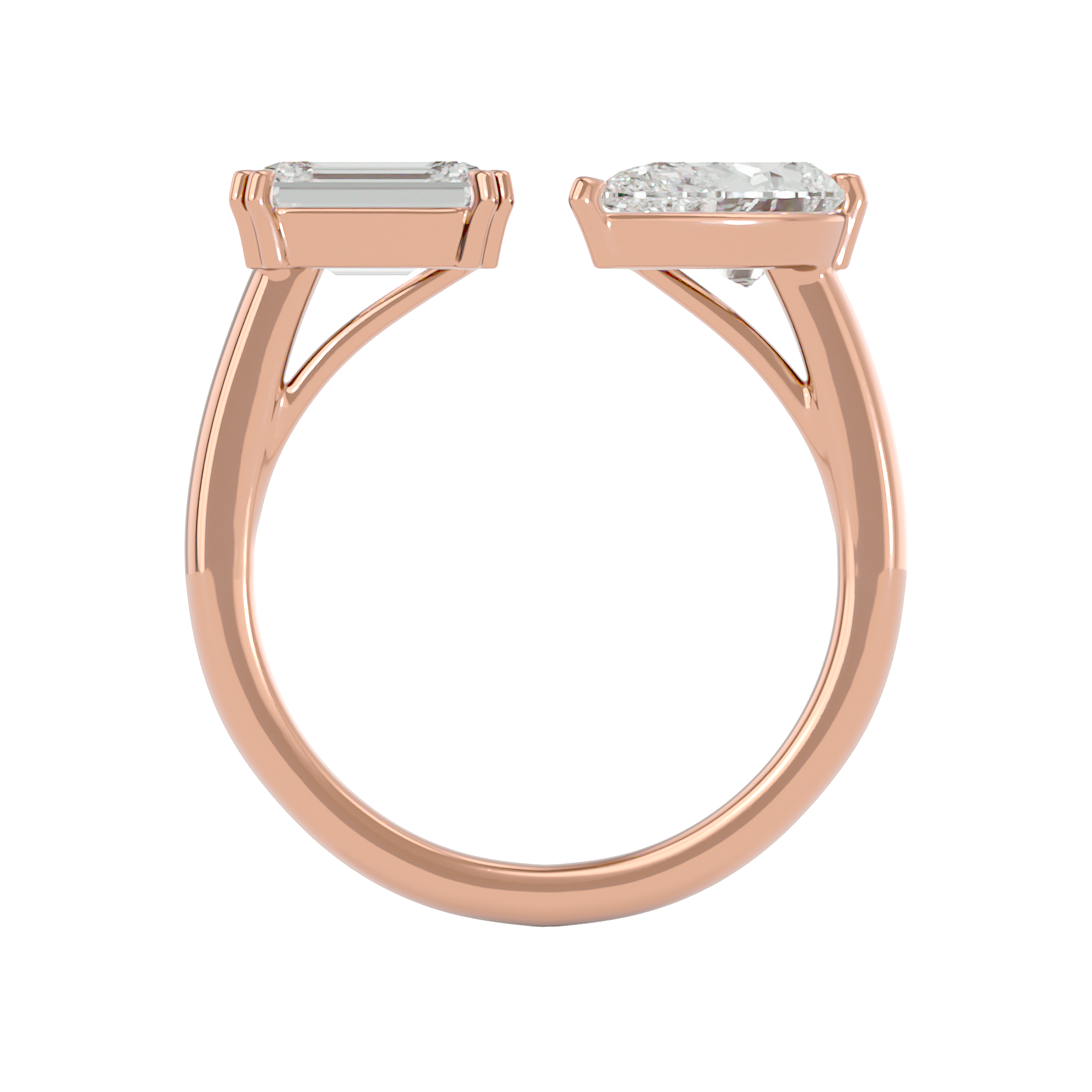 Sculpted Embrace Ring