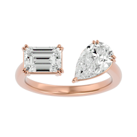 Sculpted Embrace Ring