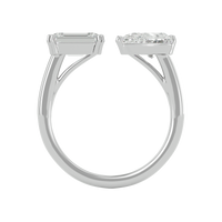 Sculpted Embrace Ring