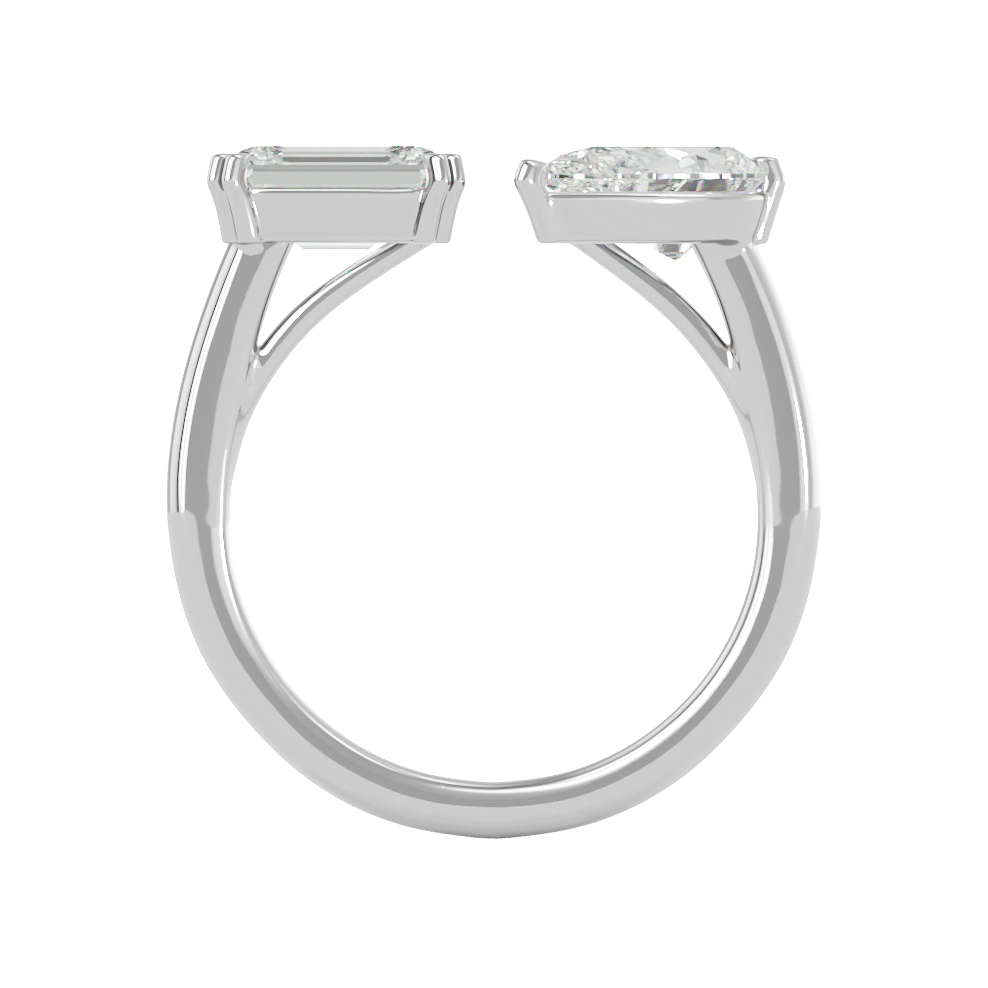 Sculpted Embrace Ring