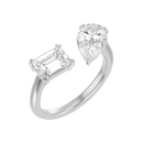 Sculpted Embrace Ring