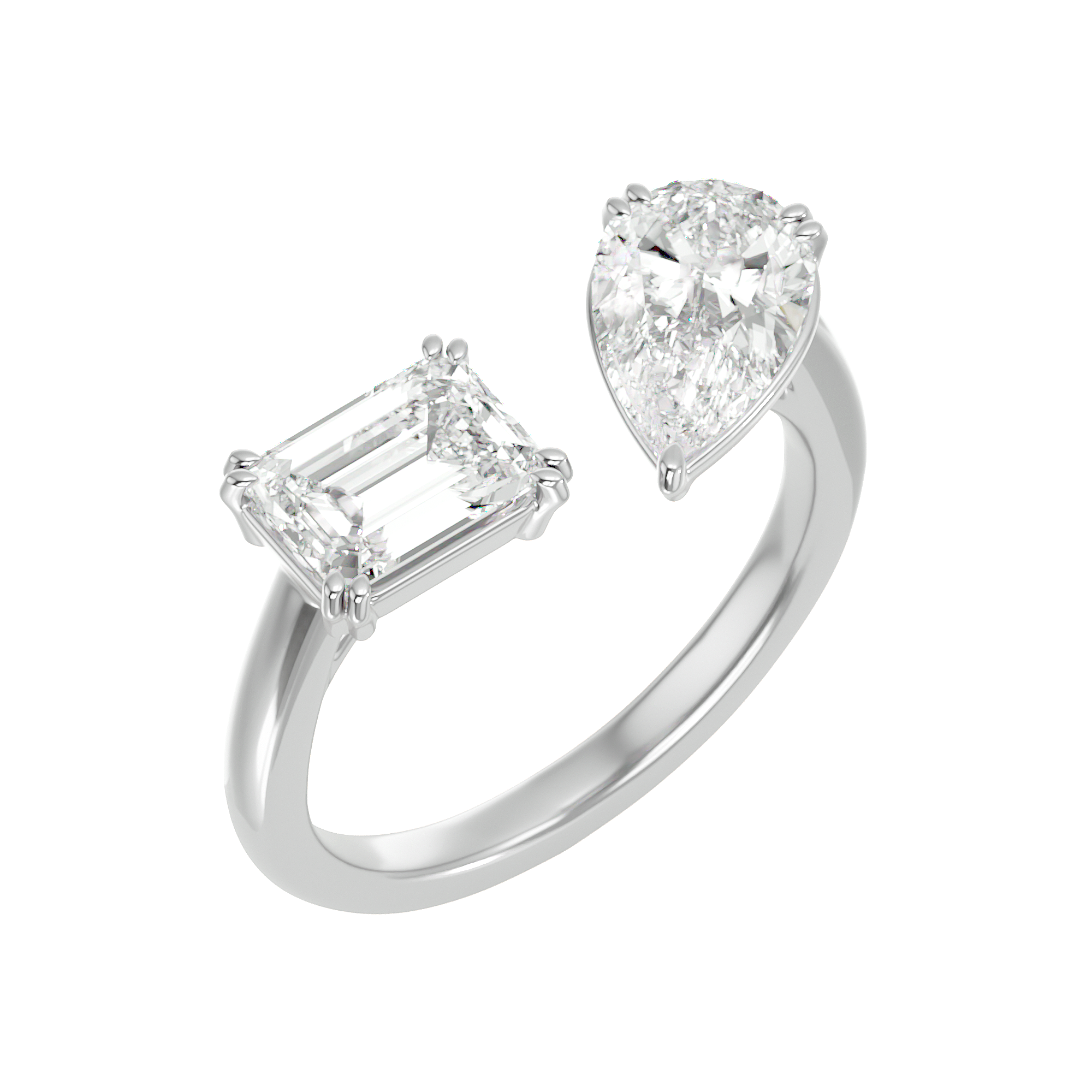 Sculpted Embrace Ring