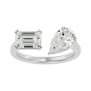 Sculpted Embrace Ring