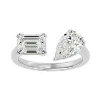 Sculpted Embrace Ring