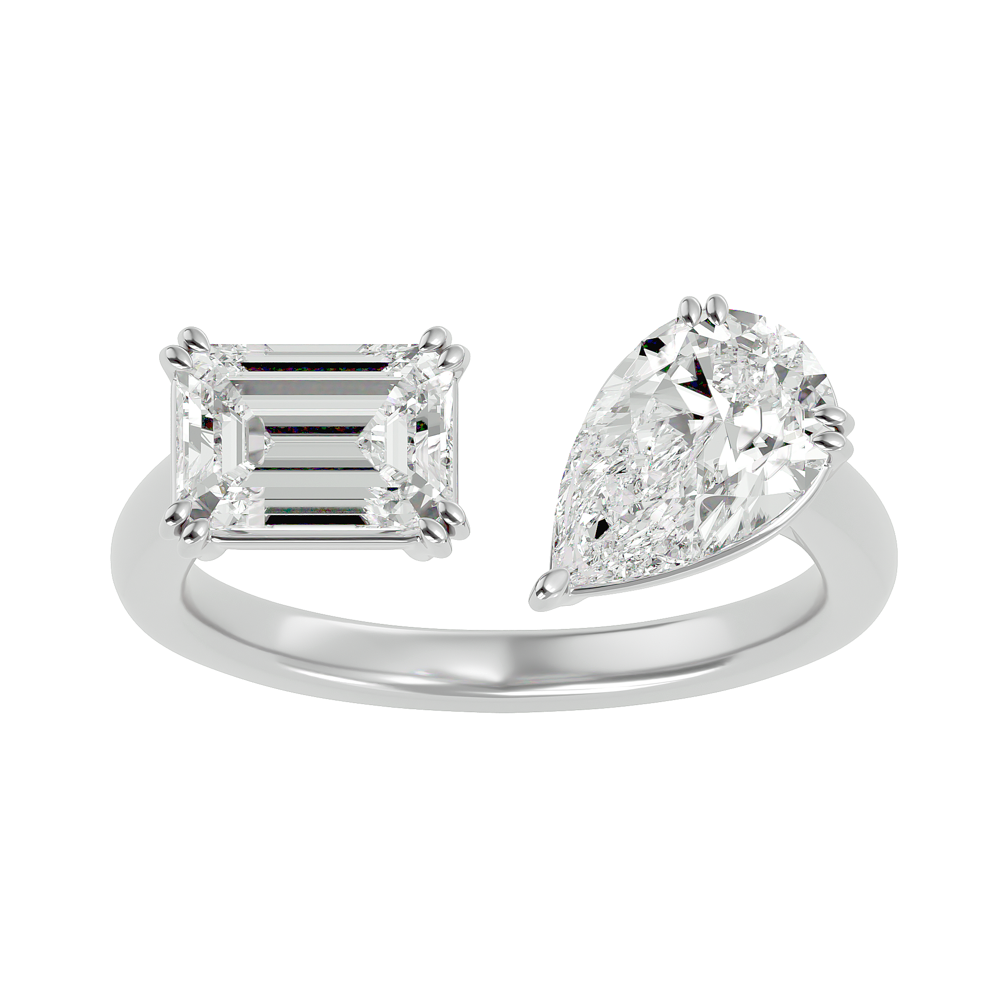 Sculpted Embrace Ring