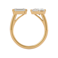 Sculpted Embrace Ring